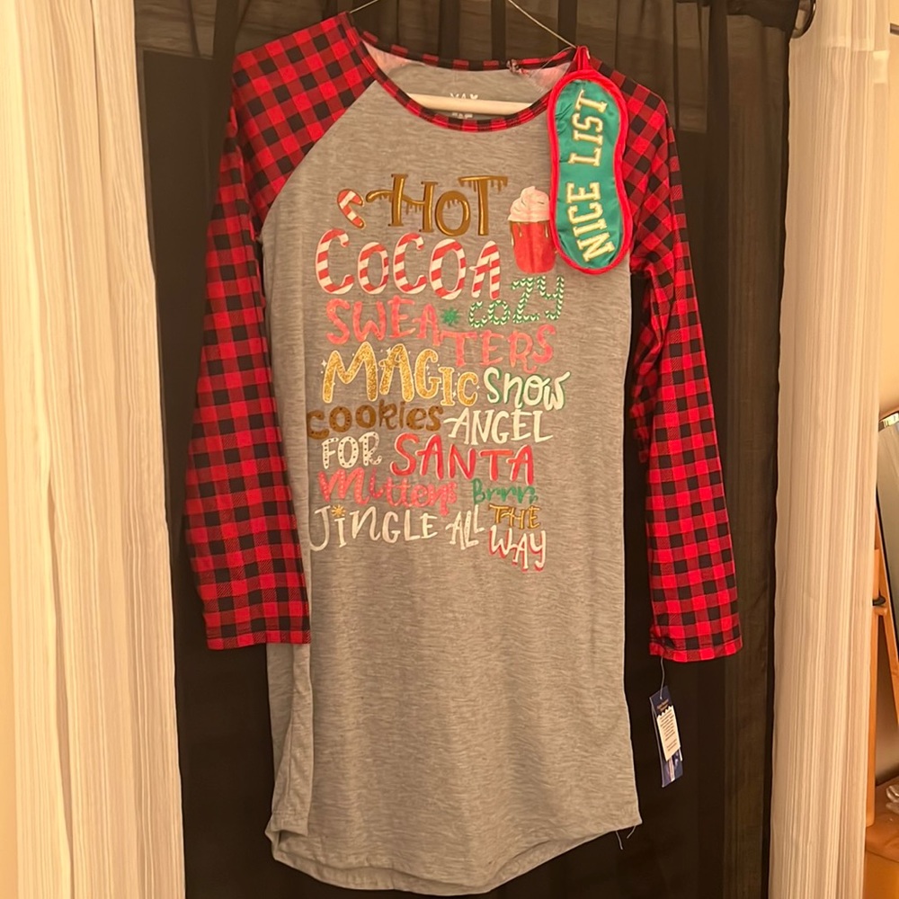 Christmas dress pjs size 14/16
